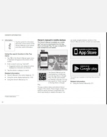 2020 volvo s60 owners manual